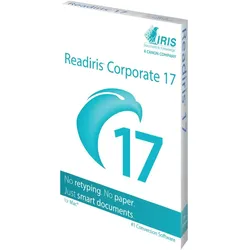 I.R.I.S. Readiris Corporate 17 1 Lizenz(en) Elektronischer Software-Download (ESD) 1 Jahr(e)