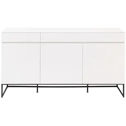 Wohnconcept Sideboard Saposa Lack Weiß