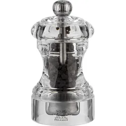 Peugeot BISTRO Acryl PM 10cm, Pfeffermühle + Salzmühle, Transparent