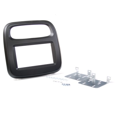 CHP Radioblende OPEL Vivaro, RENAULT Trafic ab 2014 2DIN schwarz