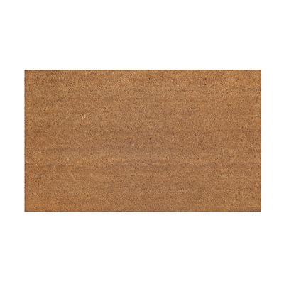 Fußmatte WECON HOME "Coco Mat", beige (natur), B:40cm H:18mm L:60cm, Kokos, Teppiche, Fußmatte, rutschfest, robust, innen, Außenbereiche überdacht, schwer