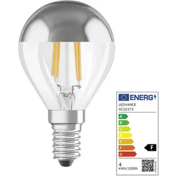 6x Osram, Leuchtmittel, Led Retrofit Classic P Mirror (E14, 350 lm, 1x)