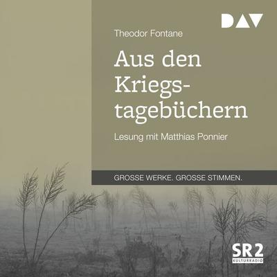 Aus den Kriegstagebüchern - Theodor Fontane, Audio, 9783742416384