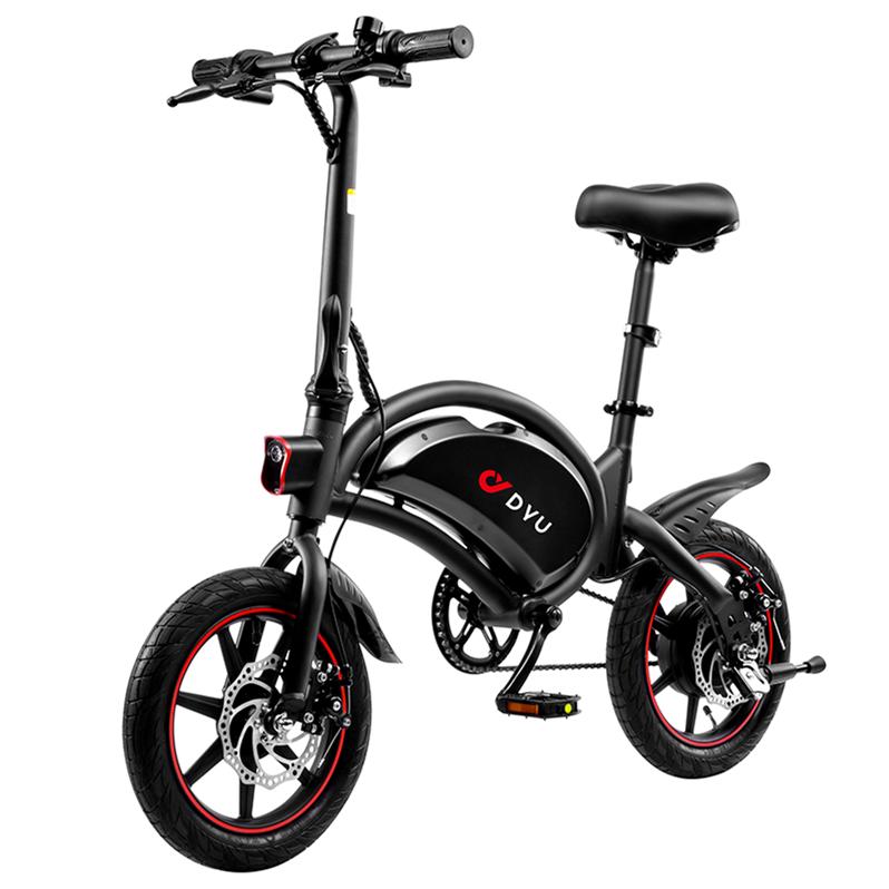 Erwachsenen-Elektrofahrrad,D3S 250-W-Motor, 36-V-10-Ah-Akku, 14-Zoll-Reifen E-Bike