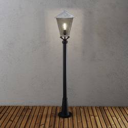 Konstsmide 436-320 Benu Außenstandleuchte Energiesparlampe, LED E27 100 W Stahl