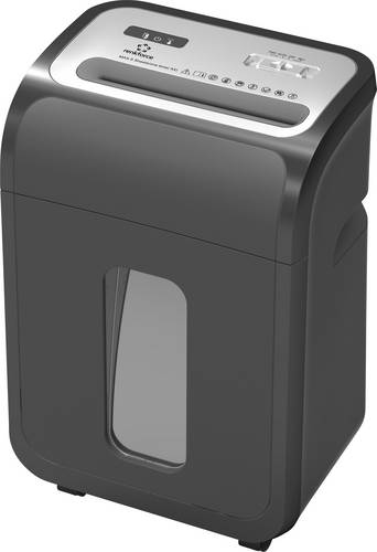 Renkforce RF-PPS-20L Aktenvernichter 8 Blatt Mikroschnitt 3 x 9mm P-5 20l Vernichtet auch Kreditkarte