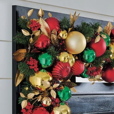 Christmas Happy Holidays Cordless Garland - Grandin Road