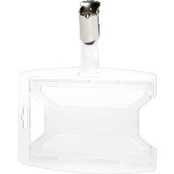 Durable 896119 reXycle® Ausweishalter (B x H) 85 mm x 54 mm Clip, Jojo, Kette, Textilband 25 St.