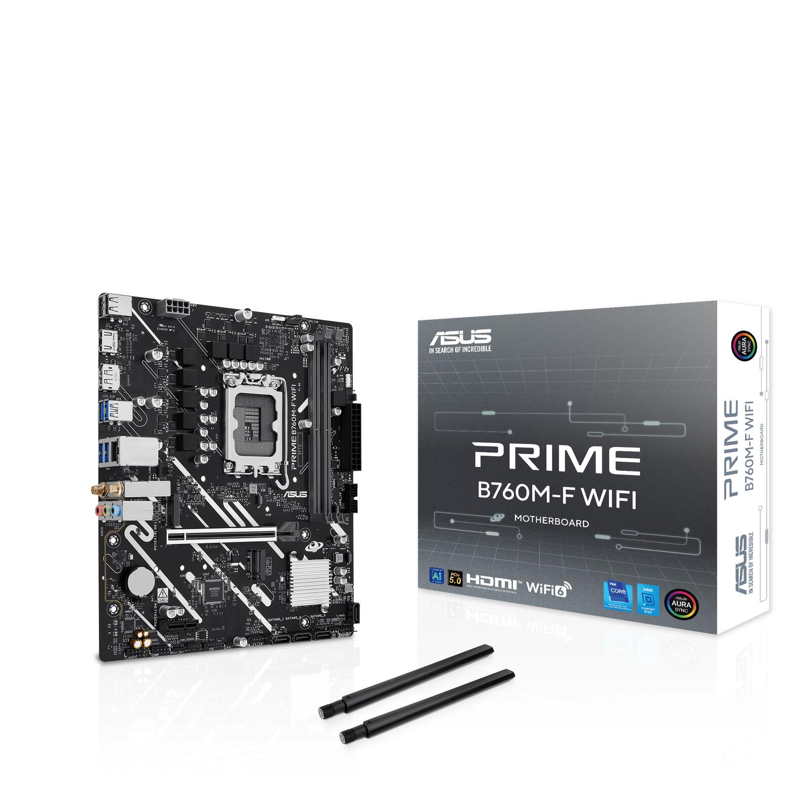 ASUS PRIME B760M-F WIFI Mainboard 90MB1N00-M0EAY0