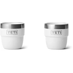 YETI Rambler Espressotasse stapelbar 4 oz. (118 ml) 2 Stück White