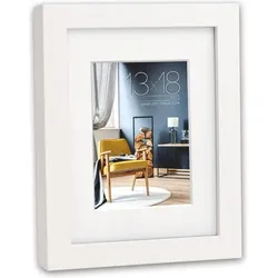 ZEP, Bilderrahmen, Niki White 15x20 Holz mit Passeparout (19 x 29 cm)