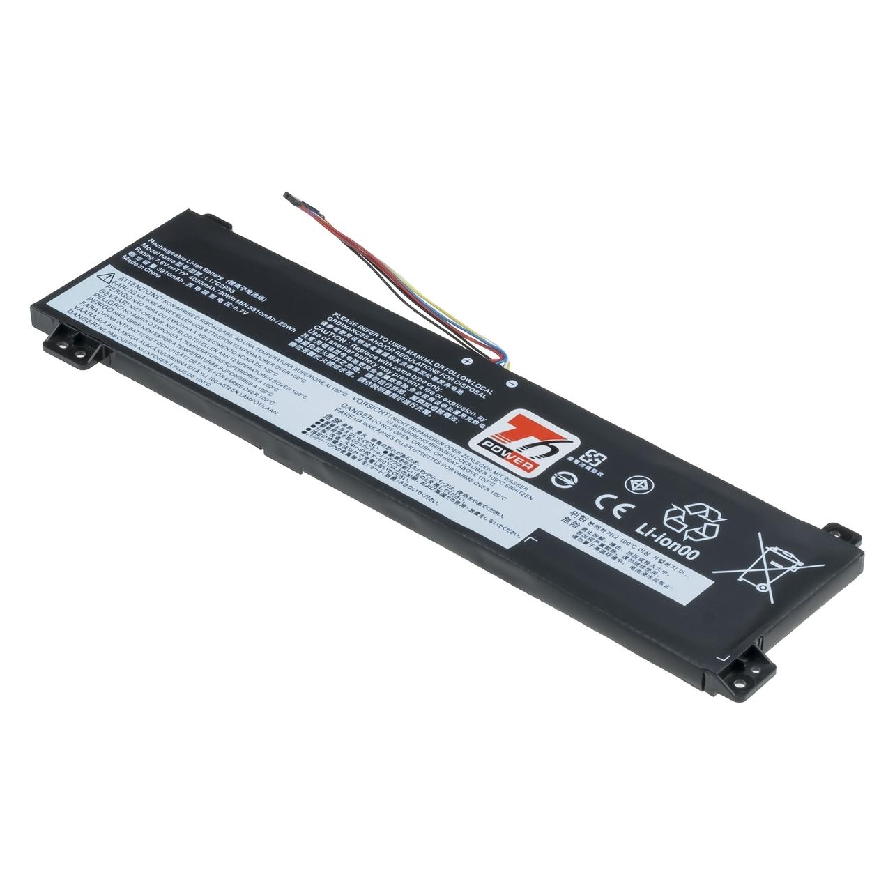 T6 Power Baterie Lenovo V130-15IKB, V330-15ISK, V330-15IKB, internal,,, 2cell, Li-poly (2 Zellen, 4030 mAh) (NBIB0188)