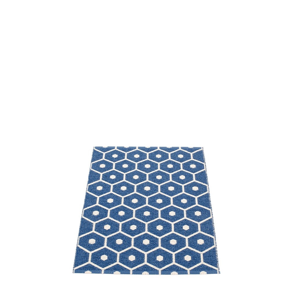 pappelina Honey Outdoor-Teppich - denim / vanille (70 x 100cm) 70 x 100cm HO3E710