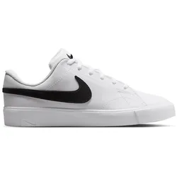 Nike Tennis Essential GS Sneaker Kinder | Gr. 35 1/2 | weiß - weiß