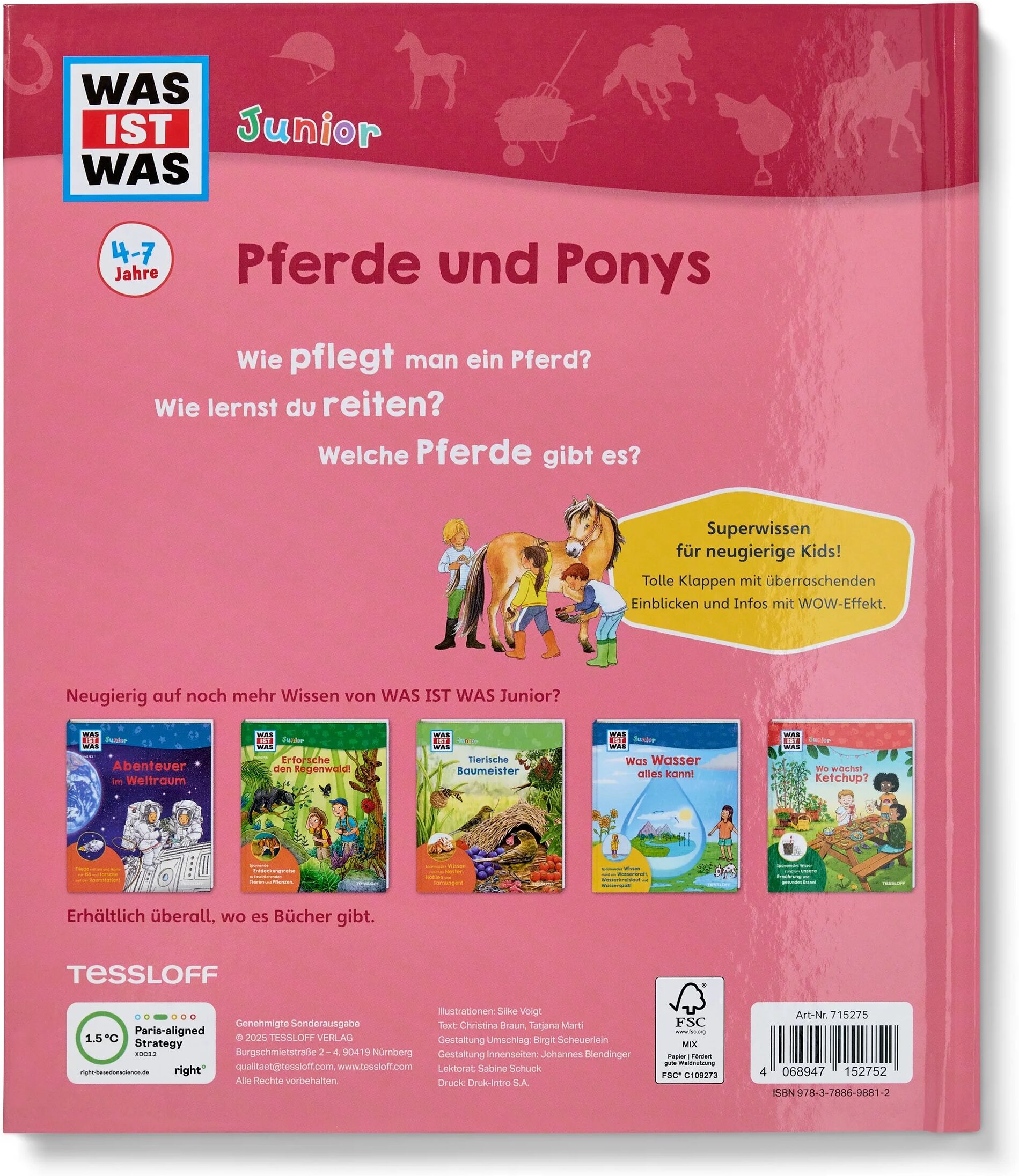 Tchibo - Buch: »Was IST WAS Junior – Pferde und Ponys«