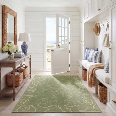 SAFAVIEH Courtyard Marlys Waterproof Patio Backyard Rug