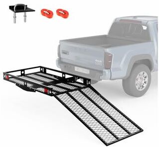 Costway Strong Electric Wheelchair Hitch Carrier Mobility Ramp