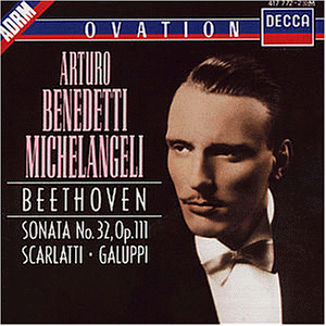 Michelangeli, Arturo Benedetti - Klaviersonate 32 / Klaviersonate - Preis vom 03.10.2026 20:43:07 h