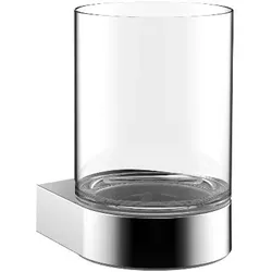 emco flow Glashalter, 272000100, Farbe: Chrom