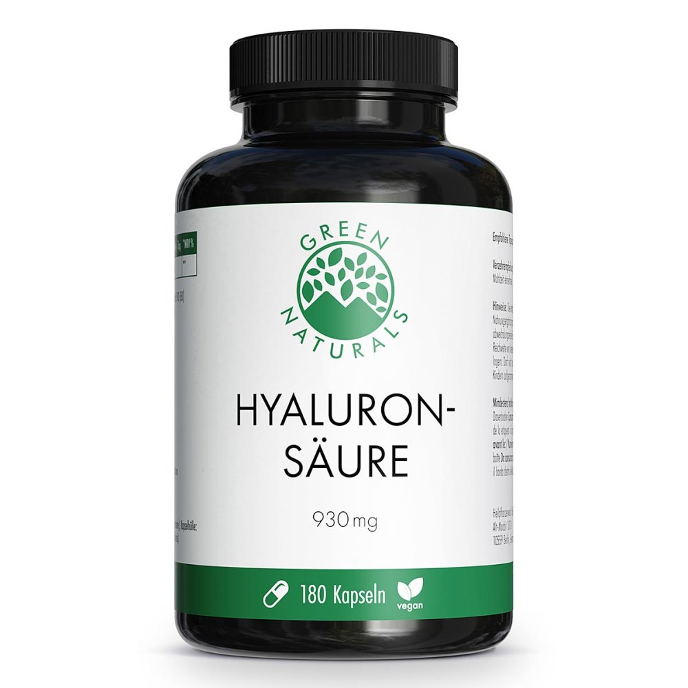 Heilpflanzenwohl GmbH Green Naturals Hyaluronsäure 930 mg vegan Kapseln 19688737