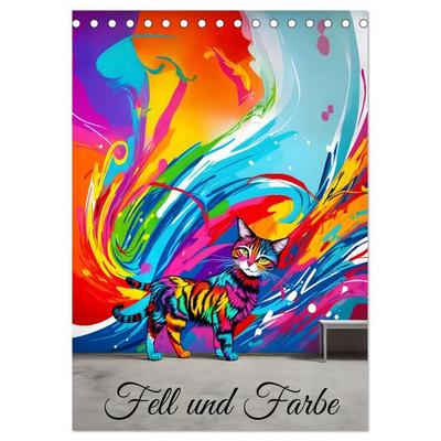 Fell und Farbe (Tischkalender 2026 DIN A5 hoch), CALVENDO Monatskalender