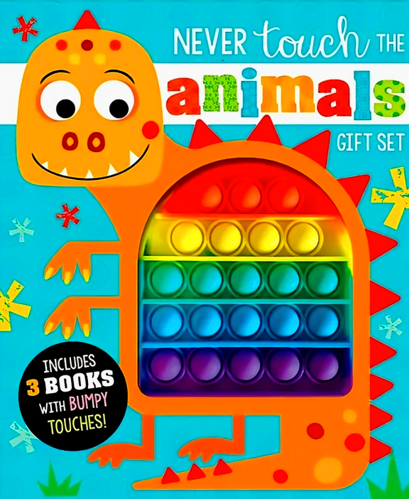 Make Believe Ideas Never Touch the Animals 3 Books Gift Set (Never Touch the Stinky Piglets, Never Pop a Dinosaur, Never Touch the Bugs)