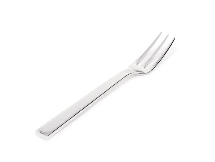 Alessi Dc05/5 Santiago Fourchette à dessert en Acier Inoxydable 18/10 Brillant\, Set de 6 Pièces