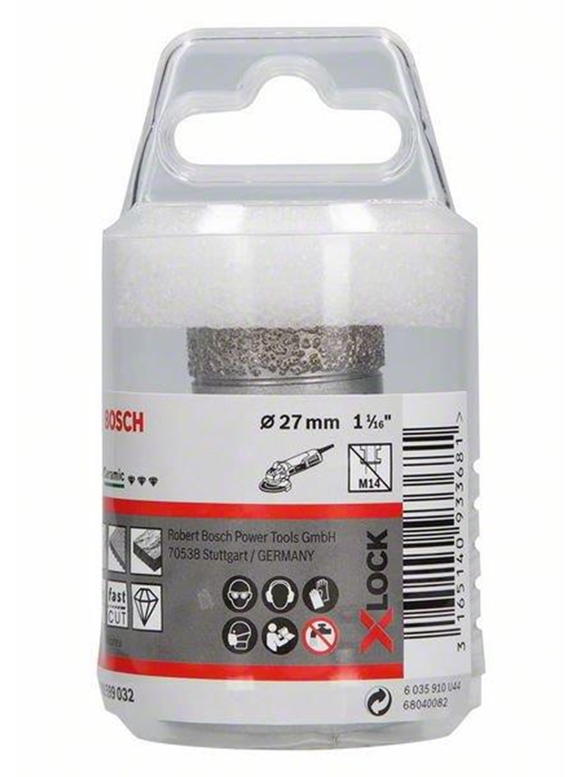 Bosch Best for Ceramic DRYspeed Diamond Cutter 27 mm