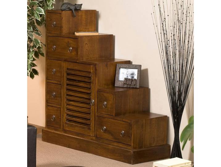 Meuble escalier double face 105x37x102cm LOLA