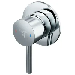 Steinberg Serie 100 Brausearmatur 1002250 Unterputz, mit Keramikkartusche und Einbaukörper 1/2", chrom