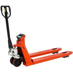Schefer Hubwagen Premium, Tragkraft 2500kg, Gabelhubwagen, Gabellänge 1150mm, mit Waage