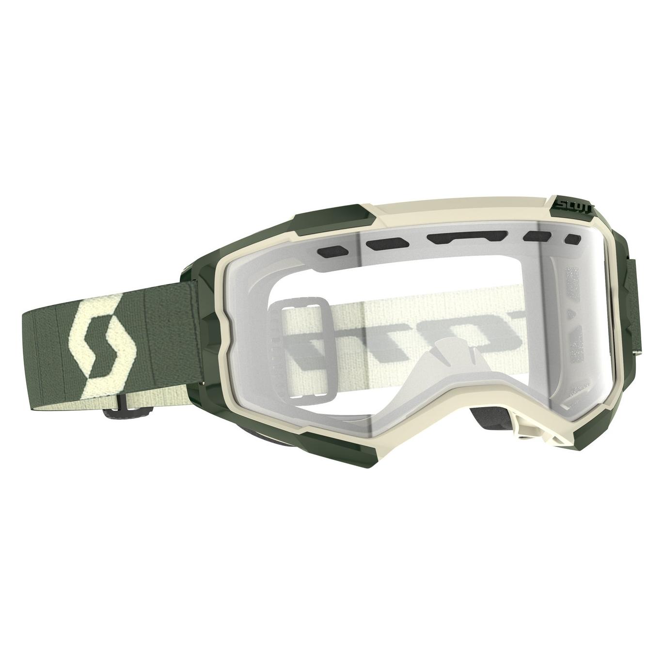Scott Sports Fury Enduro S1 (Kaki Green, Transparent) (67718724)