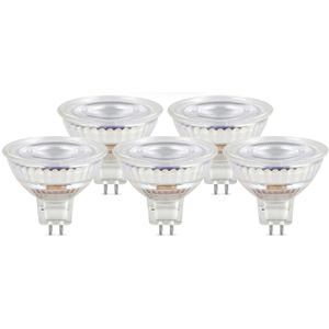 OSRAM LED-Lampe Base MR16, GU5.3, 3,8W ersetzt 35W, warmweiß, 5 Stück
