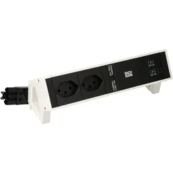 Bachmann, Steckdosenleiste, Desk 2 (2x, Typ 13, USB-A, USB-C)