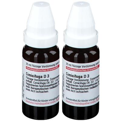 Cimicifuga D 3 Dilution 2x 2x20 ml