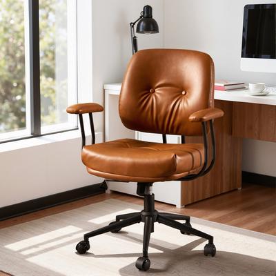 HOOOWOOO Mid-Century Ergonomic Office Swivel Task Chair