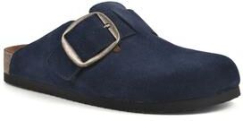 Women's Big Easy Mule by White Mountain in Navy Suede (Size 7 M)