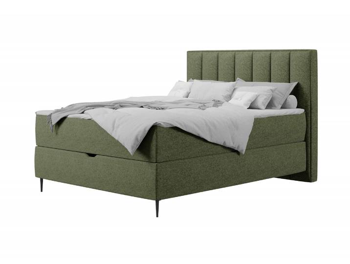 Home affaire Rita inkl. Bettkasten, erhältlich in den Breiten 160cm und 180cm mit Taschen-Federkernmatratze, Komfortliegehöhe von 61cm