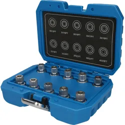 Brilliant Tools Felgenschloss-Sortiment für BMW, 10-tlg - BT691290