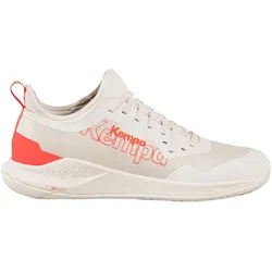 Kempa Kourtfly Handballschuhe Kinder beige/fluo rot 37