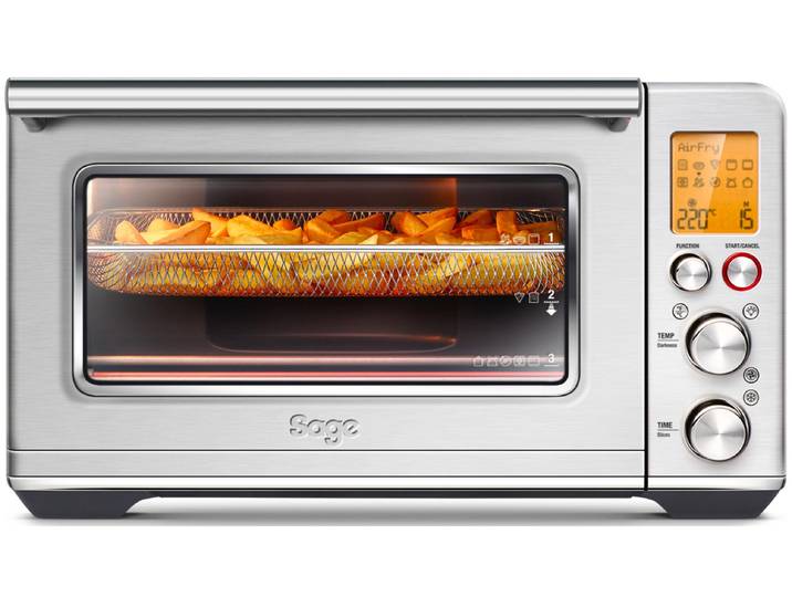 SAGE Minibackofen Smart Oven Air Fry , silber (silberfarben), B:40,3cm H:27,8cm, Minibacköfen, Minibackofen