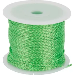 Maurerschnur grün, 2mm x 100m fluoriszierend