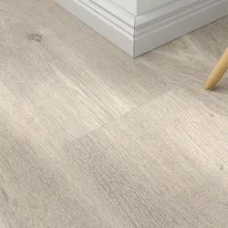 Laminat Pecos Oak white – inkl. Dämmung & Fußleisten