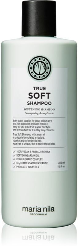 Maria Nila True Soft hydratisierendes Shampoo für trockenes Haar 350 ml