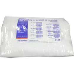 Bettschutzeinl.folie Eins.m.frottee 100x150 10212 1 ST