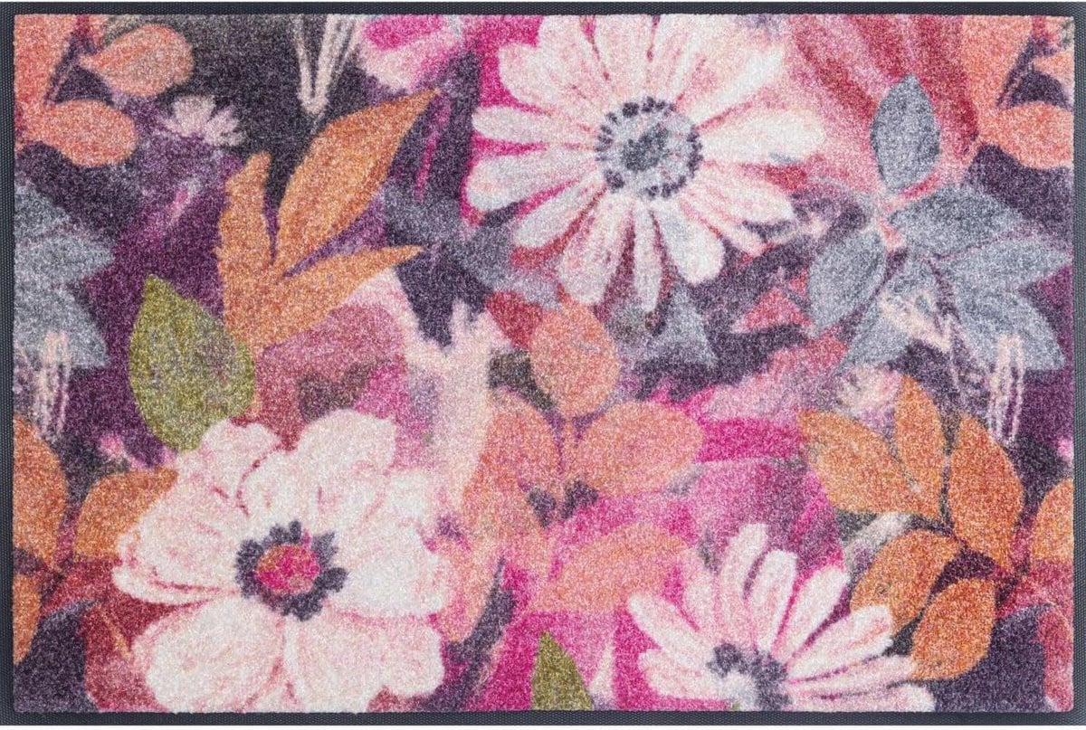 Multicolor Schoonloopmat Deurmat Vloermat 75 x 50 cm