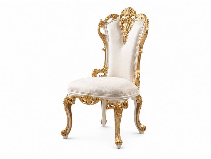 JVmoebel Esszimmerstuhl Barocker Holzstuhl mit eleganter Ästhetik SOFORT (1 St), Made in Europa