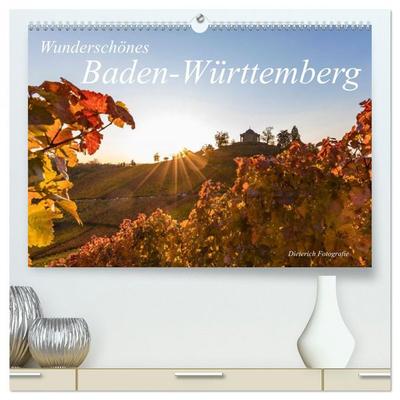 Wunderschönes Baden-Württemberg (hochwertiger Premium Wandkalender 2026 DIN A2 quer), Kunstdruck in Hochglanz