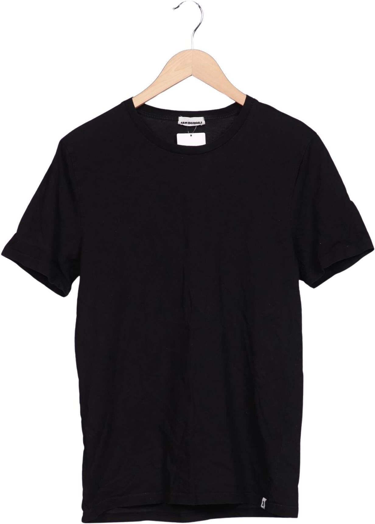 Armedangels Herren T-Shirt, Schwarz, Gr. M, Baumwolle - Second Hand