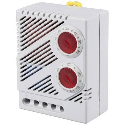 TRU COMPONENTS Schaltschrank-Hygrostat-Thermostat-Kombination TC-NTL 78-M01 (L x B x H) 77.5 x 60 x 37.5 mm 1 St.